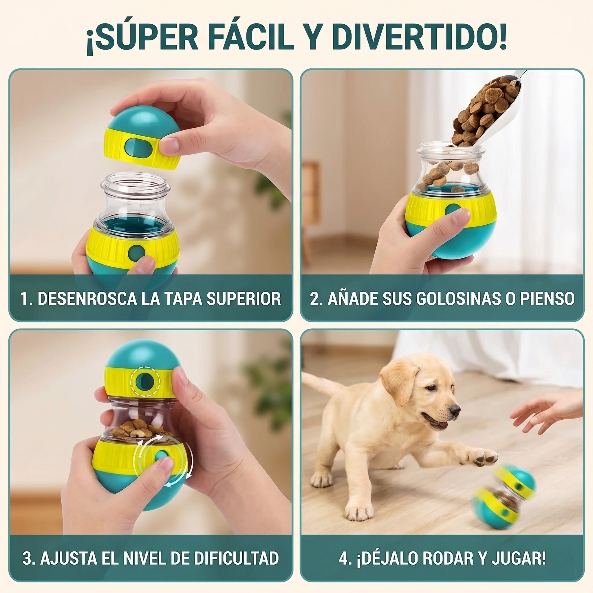 Dispensador Interactivo Pawmi